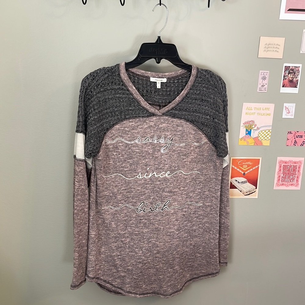 small, multicolor long sleeve